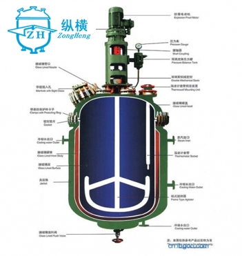 咸寧搪瓷反應(yīng)釜解析圖